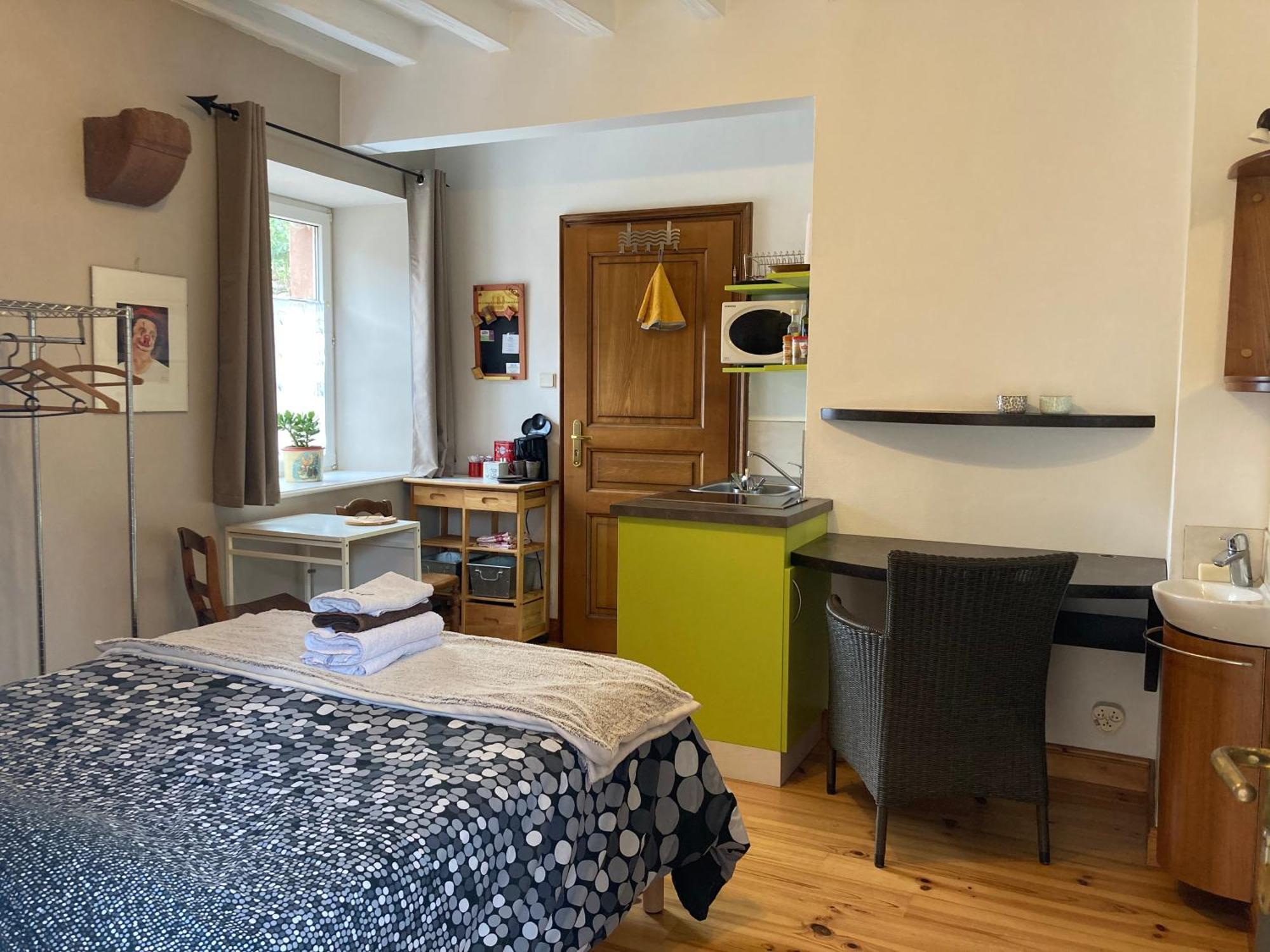 Joli Gite 2 Personnes En Alsace Guémar Exteriör bild